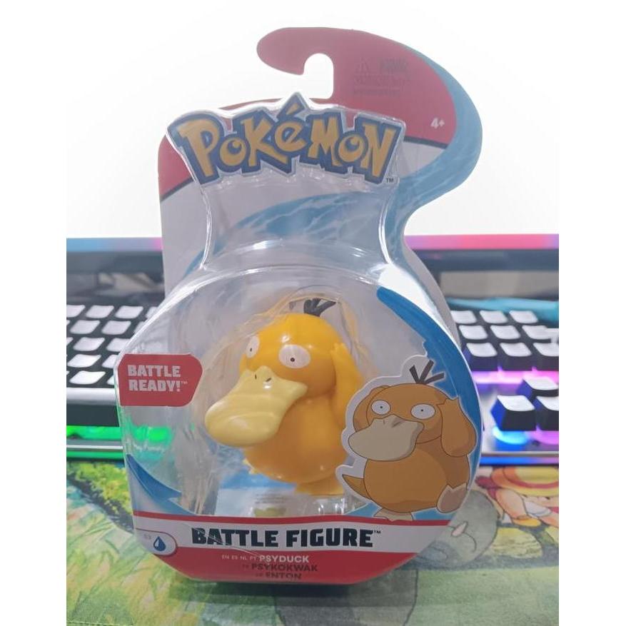 mainan - Pokemon Battle Figure PSYDUCK - Wicked Cool Toys WCT Diskon
