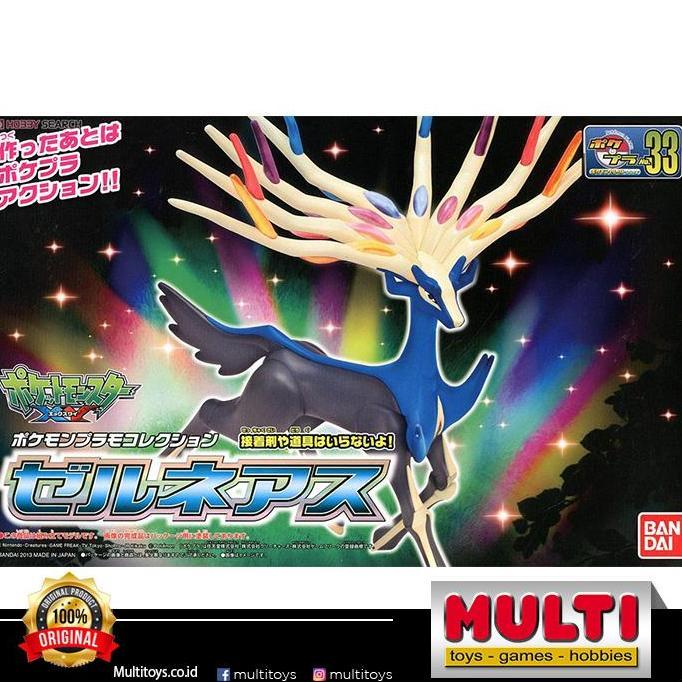 mainan - POKEMON PLAMO 33 XERNEAS 85162/57752 Diskon