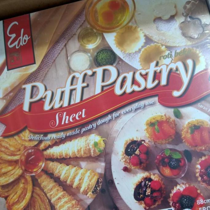 Ariyoseller5 - Edo Puff Pastry / Adonan Puff Pastry / Kulit Zuppa Pastry Halal