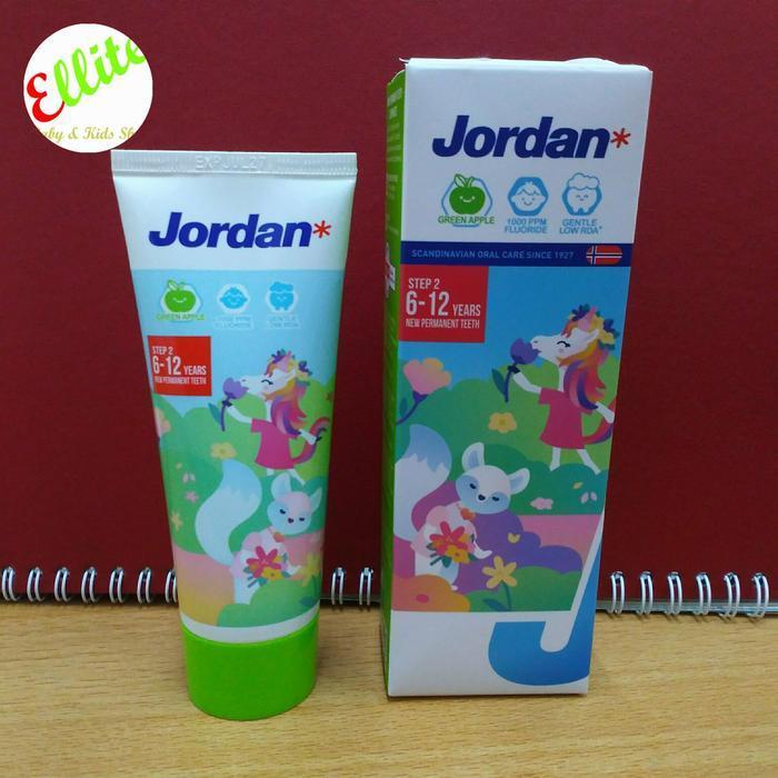 Odol Gigi Jordan Green Apple 6 - 12 Tahun