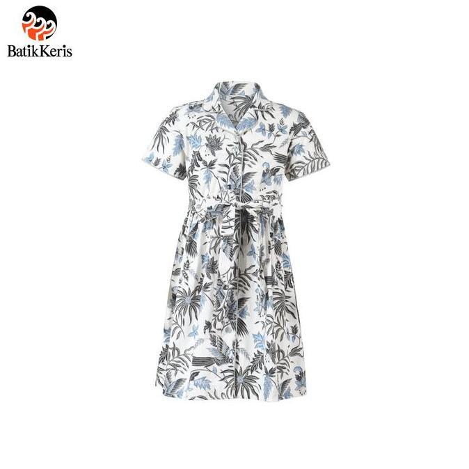 (Good) Dress Batik Anak Lengan Pendek Motif Keris Alas-Alasan Peksi Katon 012RTFS3Q