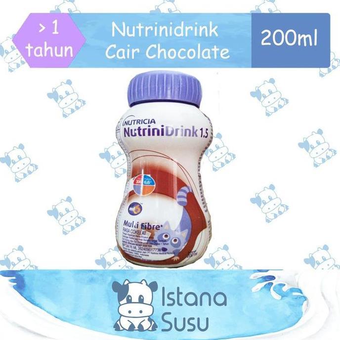Terlaris Kq472 Nutrinidrink Susucair Coklat 200Ml