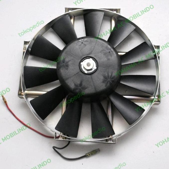 extra fan ac mobil tokushu denso universal 11 daun 12 volt