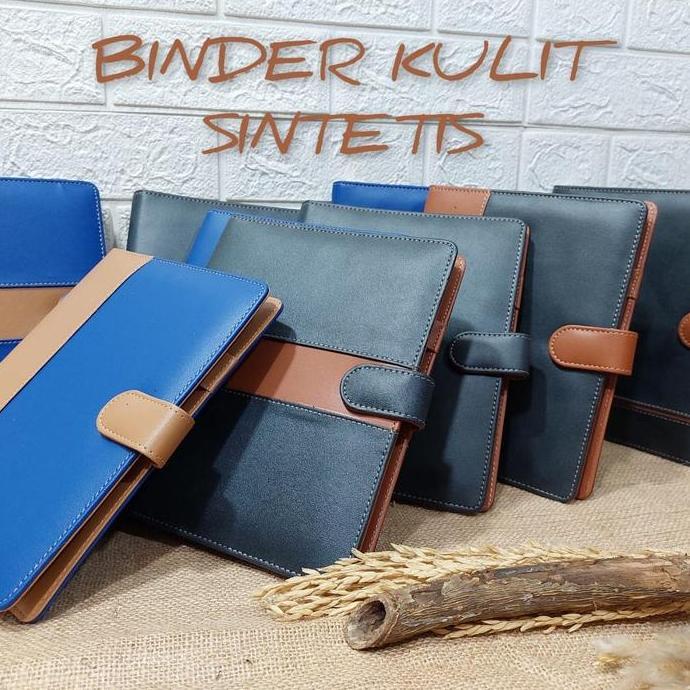 BINDER KULIT A5, BINDER KULIAH, COVER BINDER, BINDER B5, BINDER A5