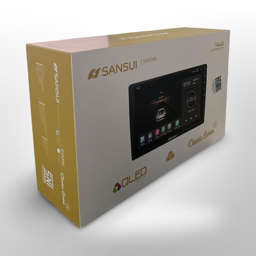Headunit Android 9 Inch Sansui Classic Ram 2/32 Carplay Android Auto