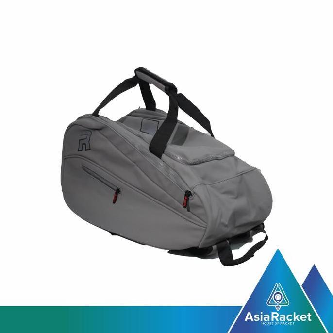 Tins- Royal Padel Bag Leather Grey | Bag | Tas Royal Padel Royal Tech