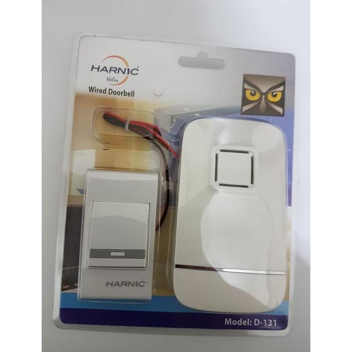 Promo Bel Heles Harnic D-131 Bel Pintu Kabel Baterai