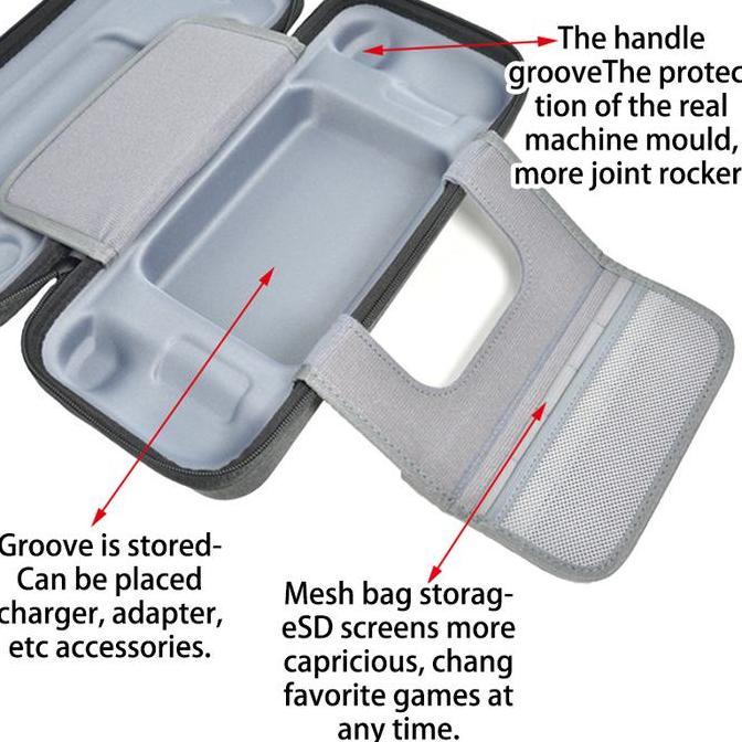 Steam Deck Hardcase Pouch/Case Steam Deck/Tas Storage Steam Deck