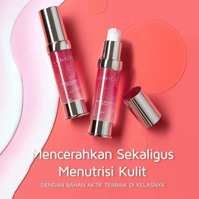 Cream- New- Serum Mencerahkan Lunica Brht Bloom - Serum #Lunicabandung