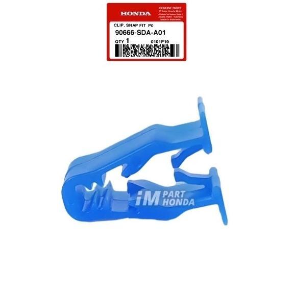 90666-SDA-A01 CLIP JEPIT COVER CLIP SNAP FIT HONDA BEBEK DAN MATIC