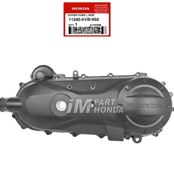 11340-KVB-N50 COVER L SIDE BAK TUTUP CVT VARIO 110 TECHNO KARBU