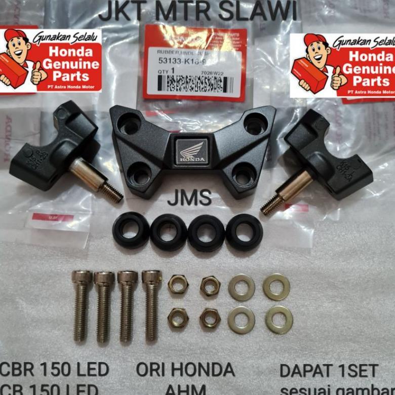 RAISER NEW CB 150R LED RAISER STANG, KARET RAISER, BAUT RAISER, STANG STIR CB 150 CB 150 NEW  CB 150