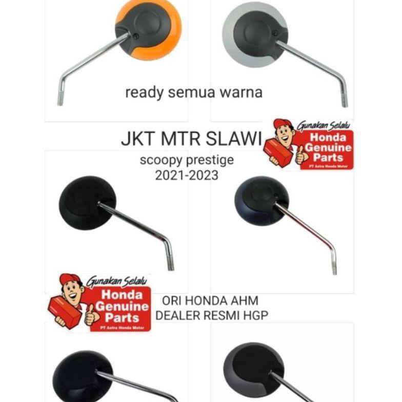 SPION MIROR SCOOPY PRESTIGE 2021-2023,SILVER,BIRU DOFF,HITAM DOFF,PUTIH DOFF,ORANGE,GREY