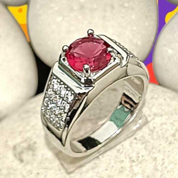HEMAT Cincin Pria Terbaru Model Batu Permata Akik Elegan