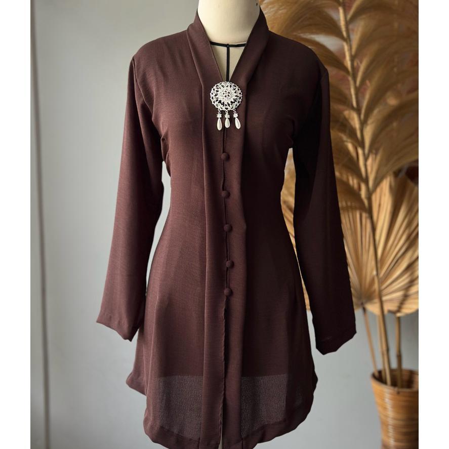(Kebaya Jumbo)Kebaya Muslim Modern/Kebaya Bali Panjang/Kebaya Panjang Untuk Hijab