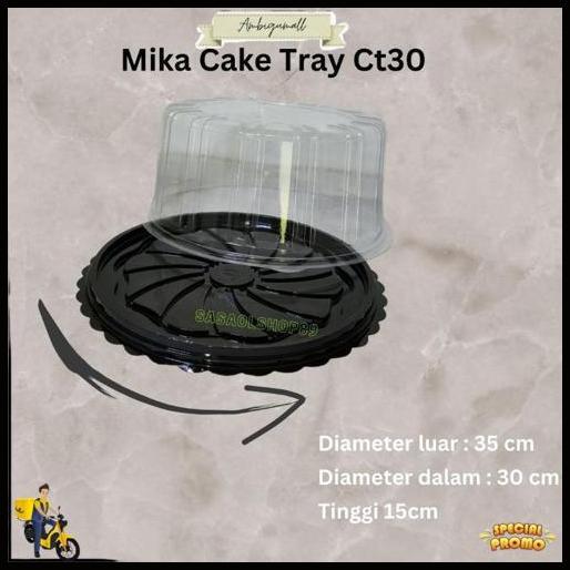 Mika Ct 30 (Satuan) Mika Kue Tart Jumbo Sedang Hits