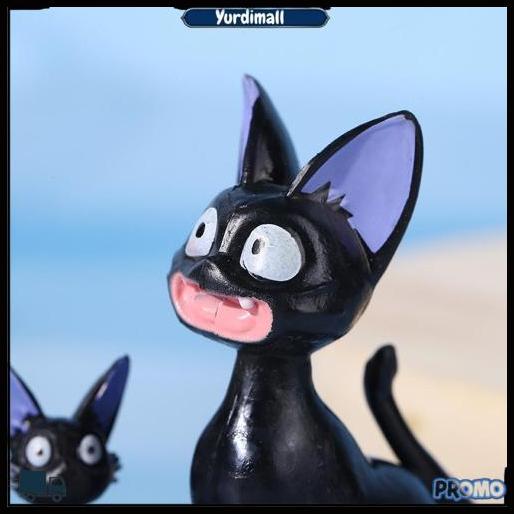 Jiji Kiki'S Delivery Service Cat Kiki Jiji Firgure Pajangan Dekorasi Resin Rumah Zakka High Quality