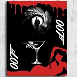 POSTER DINDING TEMA FILM JAMES BOND FB27