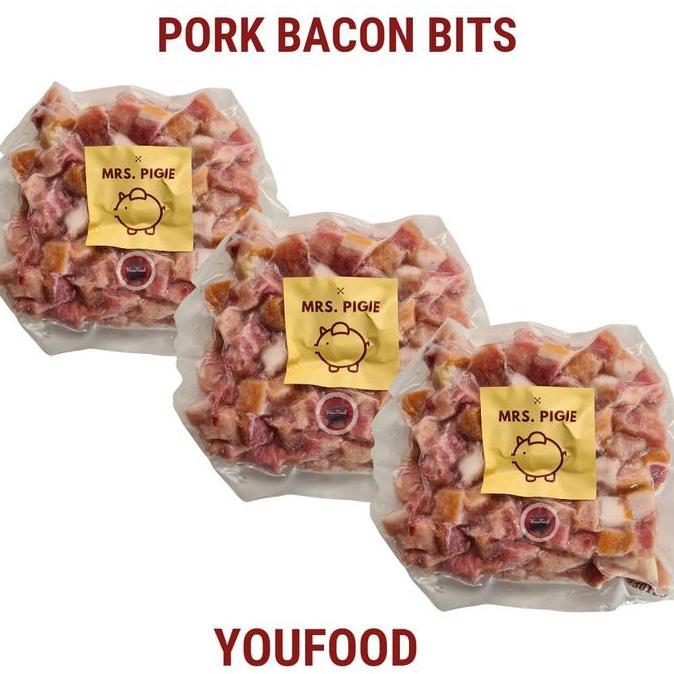 Nyumi- -Mrs.Pie- Pork Bacon Less Fat - Bali / Bacon Babi Asap Bali