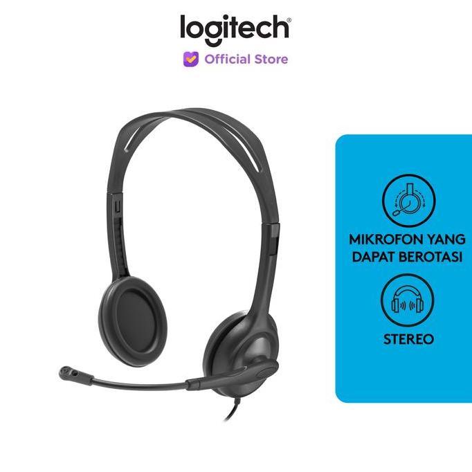 Bevoring89 - Logitech H111 Headset Stereo Single Jack 3.5mm