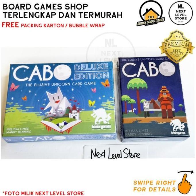 GRANDIMASTORE - CABO DELUXE EDITION BOARD GAMES CARD GAME PERMAINAN KARTU PARTY FRIEND LIMITED EDITI