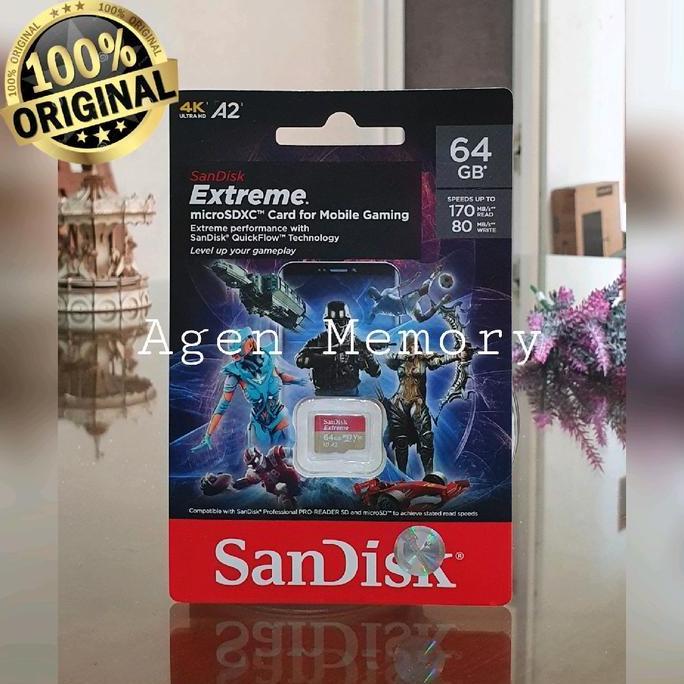 Sandisk Micro SD Extreme 64gb A2