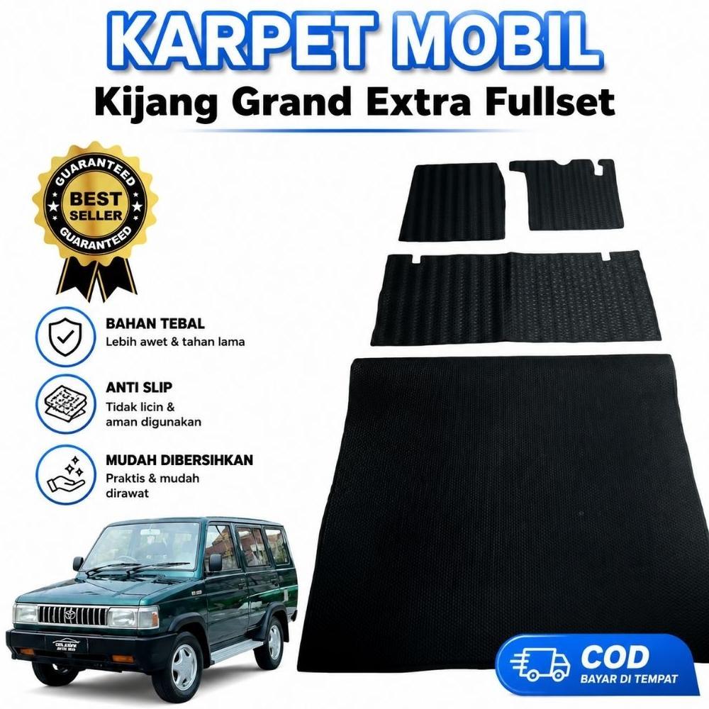 Promo Karpet Mobil Kijang Grand Extra/Kijang Super Fullset