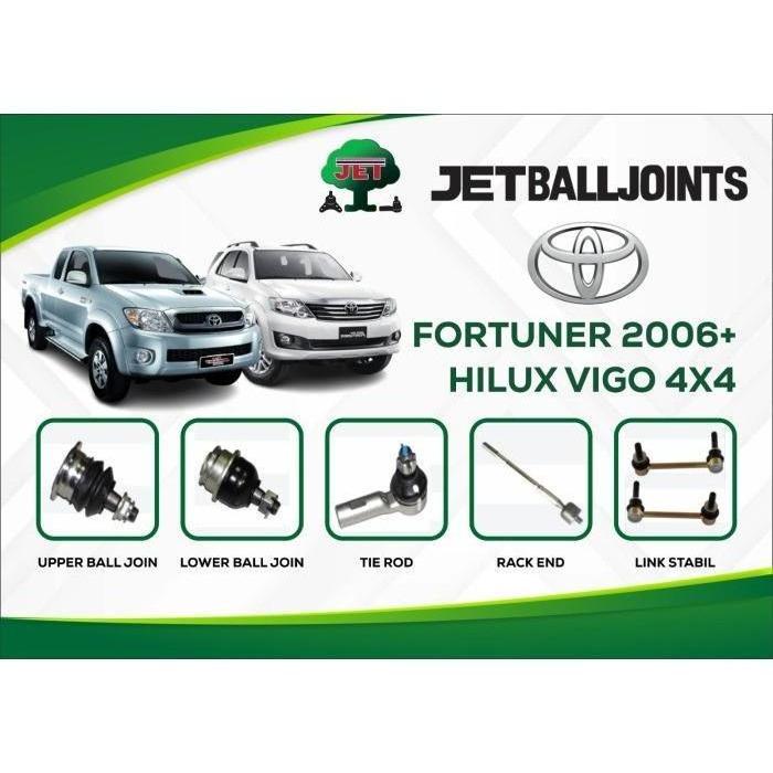 Jet Thailand Balljoint Atas, Ball Joint Bawah, Tie Rod End Tirot, Long Tie Rod Rack End, Link Stabil