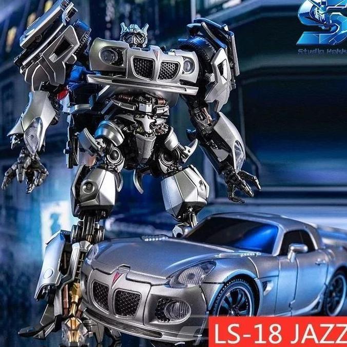 mainan - BmB Aoyi Mech LS-18 Silver Phantom MPM9 Transformers LS18 Autobot Jazz Diskon