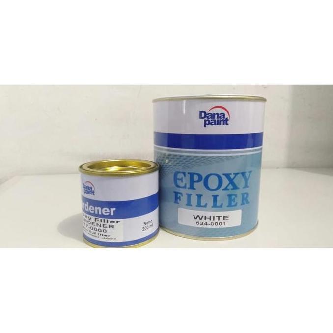 Pulasan- Danapaint Epoxy Filler / Epoxy Filler + Hardener / Cat Dasar Filler