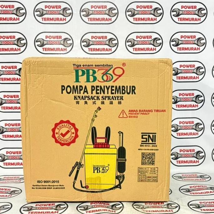 READY Pompa Hama Sprayer MALAYSIA PB16 PB369 malaysia ASLI tengki tangki semprot malaysia pb 16 SNI 