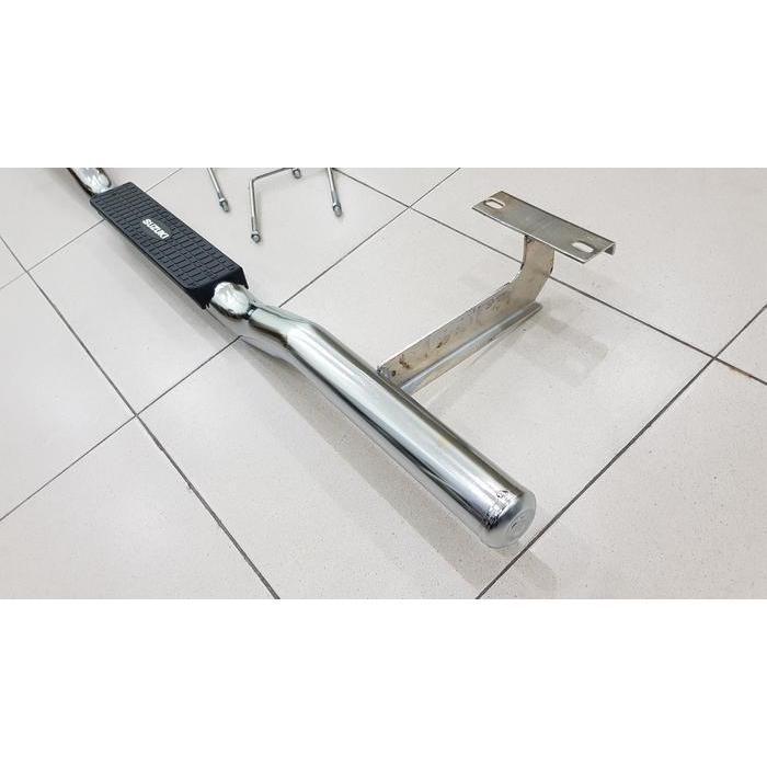 BEMPER BELAKANG SUZUKI FUTURA 1.5 PICK UP BULAT CHROME REFLEKTOR ORIGINAL DAN TERPERCAYA