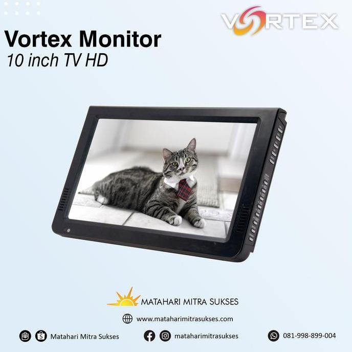 Mafiahcell8 - Tv Digital Monitor 10 Inch Resolusi Hd 1280X720 Vortex