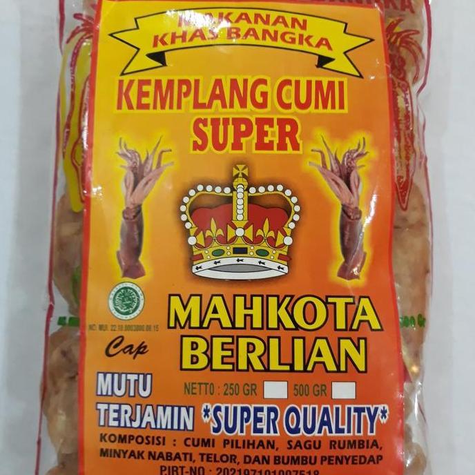 READY Kerupuk Mentah Cumi-cumi Super
