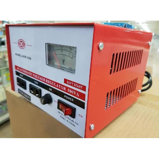 Stabilizer / Stavol Regulator Listrik Oki 500 Watt Stabiliser 500Watt