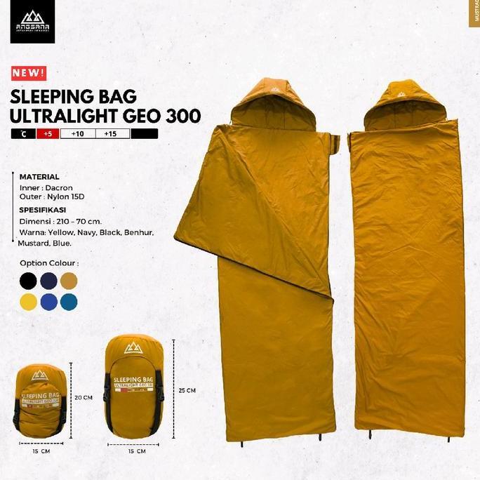SLEEPING BAG ANGSANA GEO 300 COMPRESSION SACK Limited Edition