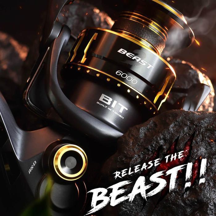 Eupro BEAST 3 Spinning Reel Metal Body SW 3000 4000 5000 6000 | 12+1BB
