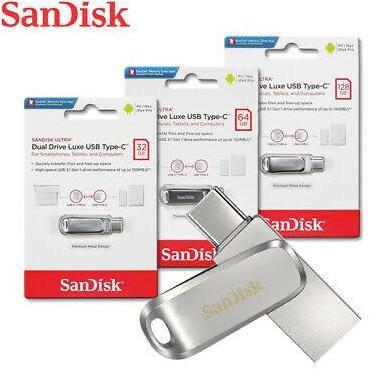 (Best) Sandisk Dual Drive Luxe 32GB USB TypeC 32 GB Flashdisk Type-C