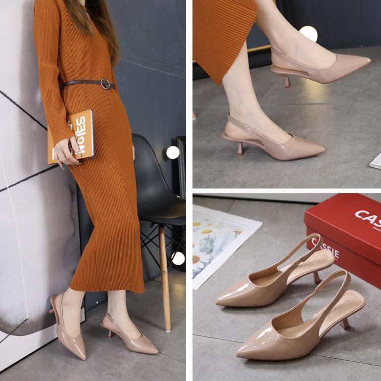 ORIGINAL CASSIE SEPATU HEELS WANITA SEPATU HAK TINGGI WANITA ( HZ05 ) SEPATU KERJA WANITA HIGH HEELS