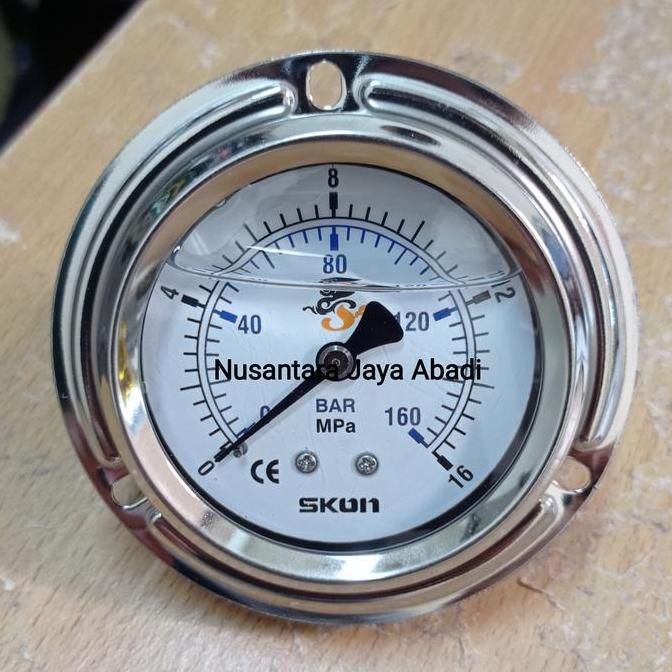 PRESSURE GAUGE PAYUNG SKON 2 1/2 " INCHI 16 MPA 160 BAR NJA27
