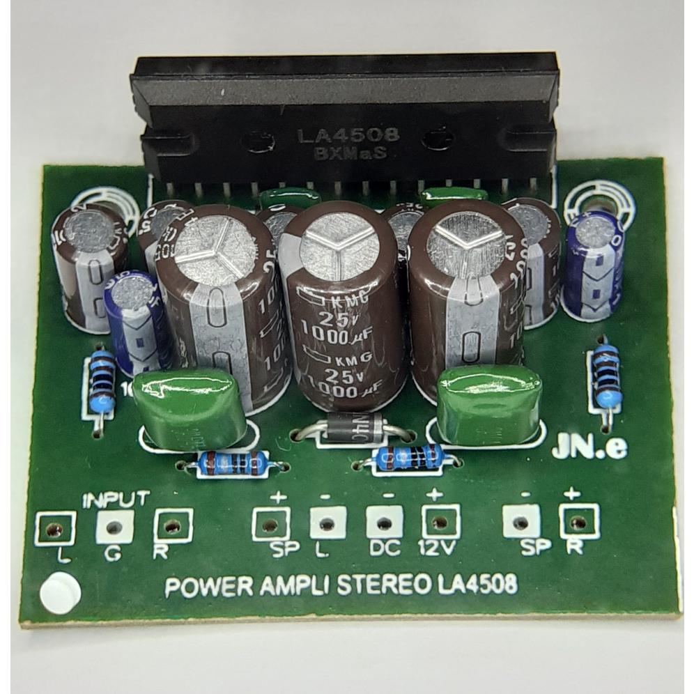 (Best) KIT POWER AMPLI STEREO LA4508 DC12V