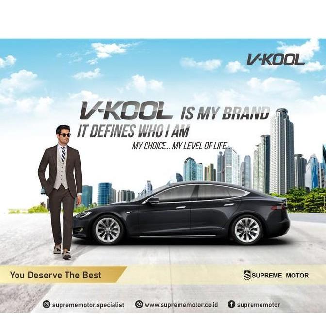 Promo Kaca film mobil v-kool (custom) Diskon
