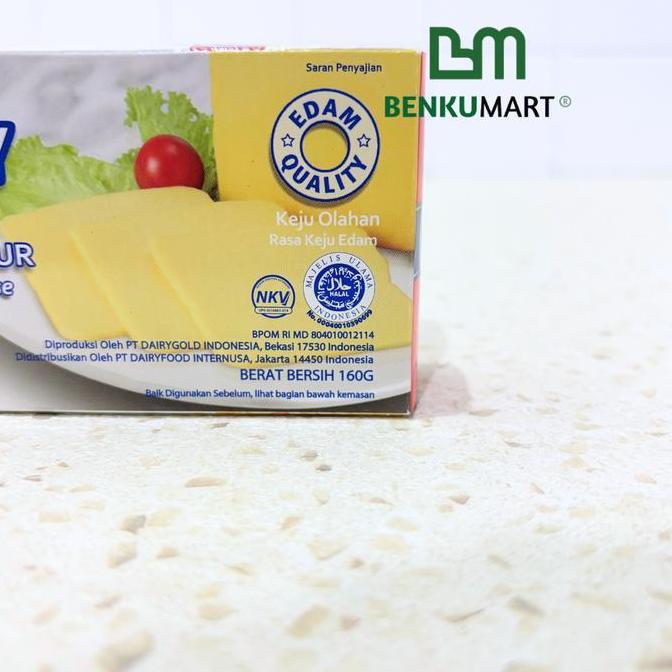 Milky- Keju Rasa Edam | Cheesy Edam Flavour -  160 Gram Halal