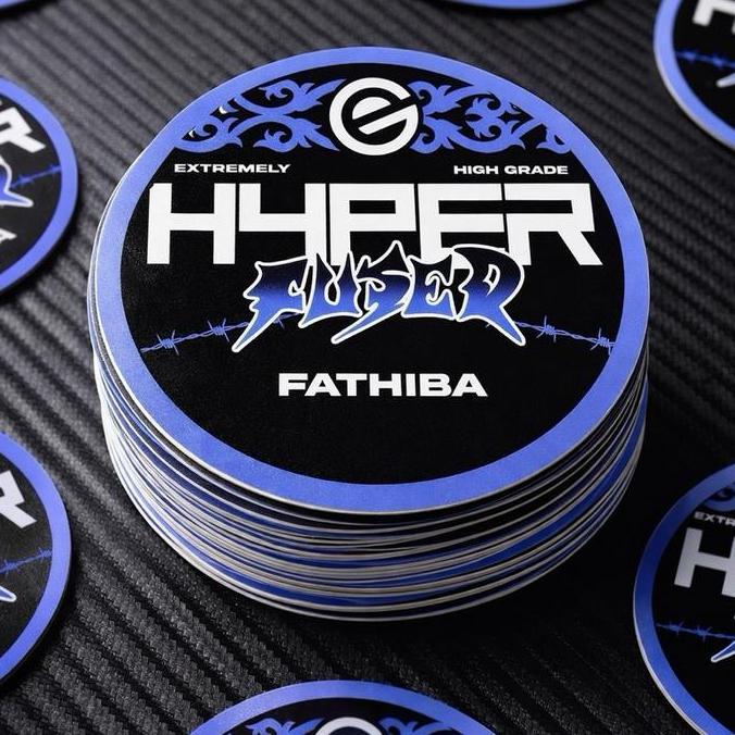 Reda- Garilo Hyper Eyaio - Stiker Karya Seniman Fathiba Ukuran 2.5Mm
