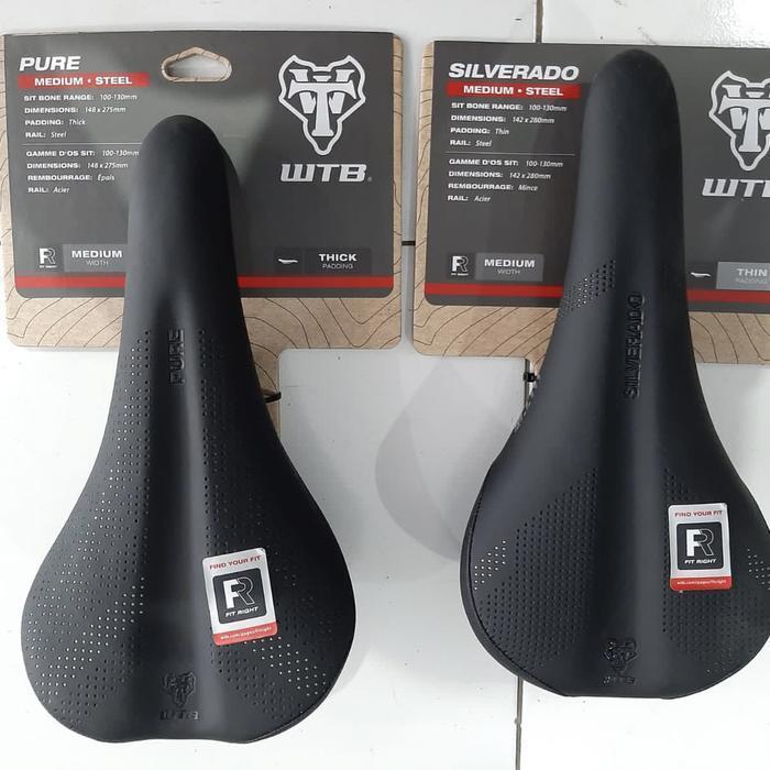 SADEL / SADDLE WTB PURE,SILVERADO SEPEDA gravel xc trail enduro lipat