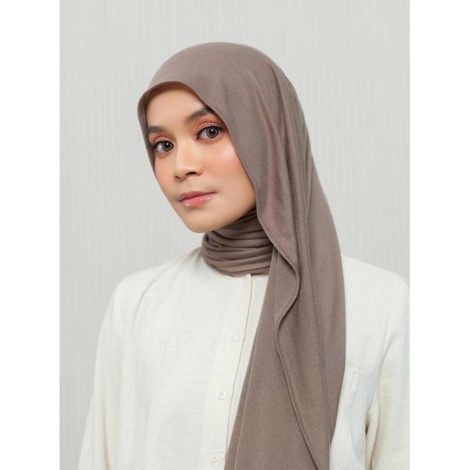 Veil- New- Dauky Basic Hijab Pashmina Kaos Casmeer Adem Lembut Panjang Pashmina Jersey Knit