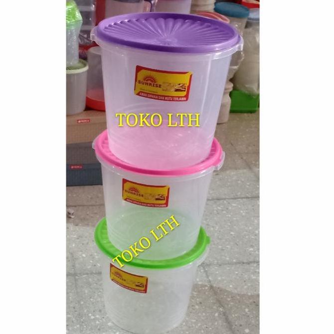 Bebasaja- Toples Plastik 5 Ltr Murah / Sealware Keler Peyek Kue Kerupuk Jumbo