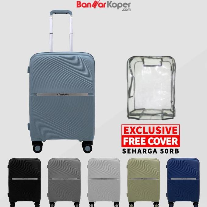 Tas Koper President 1918 Original Koper 24 Inch Hardcase Anti Pecah