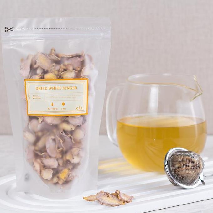 Best Seller Dried Ginger Jahe Kering lokal / Dehydrated flakes Tea 10 - 100 Gram Berkualitas 100% or