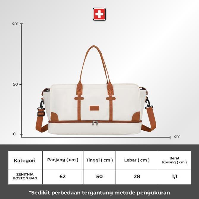 Swiss Military Duflle Travel Bag - Tas Traveling